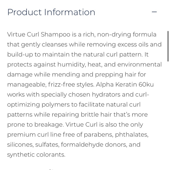 NWT Virtue Curl Shampoo & Conditioner Travel Size - Picture 7 of 8